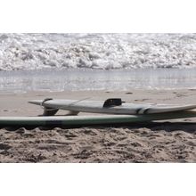 Two Surfboards On The Beach Wall Mural