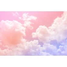 Pastel Dream Clouds Wall Mural