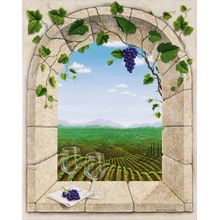Wine Country Afternoon Wallpaper Mural