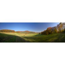 Autumn Field Landscape Wall Mural