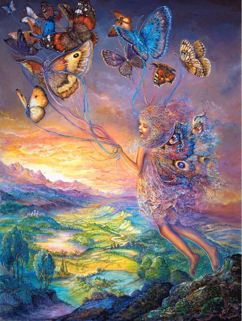 Up And Away Wall Mural By Josephine Wall Murals Your Way