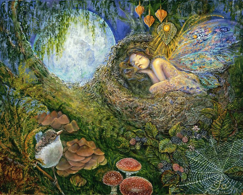 Fairy Nest Mural Wallpaper - Murals Your Way