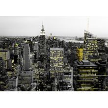 Aerial View Of Manhattan, New York City Wall Mural