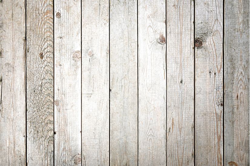 Close up of faux wood grain panel for background or texture Stock Photo