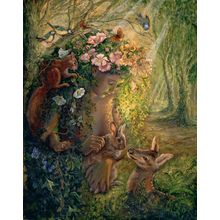 The Wood Nymph Wall Mural