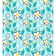 Daisies on Blue Wallpaper