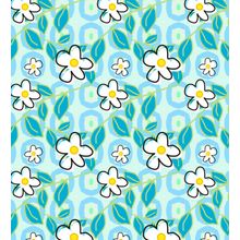 Daisies on Blue Wallpaper