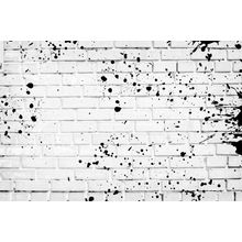 Splattered Brick Wall Wallpaper Mural