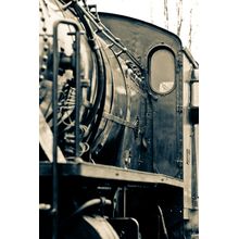 Old Train Locomotive  Wall Mural