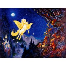Flight Of Pegasus Wall Mural