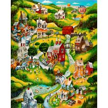 Country Summer Wall Mural
