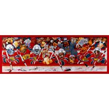 Hockey Mutts Mural Wallpaper