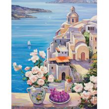 Mediterranean Roses Wall Mural