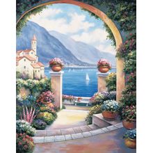 Mediterranean Archway Wall Mural