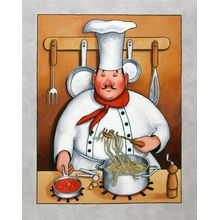 Chef 4 Wall Mural