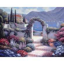 Mediterrenean Scene A Wall Mural