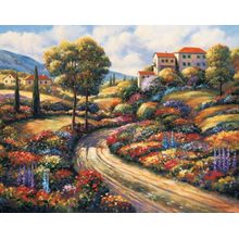 The Villa B Wall Mural