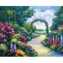 Lakeside Arbor Wall Mural