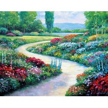 Lakeside Path Wall Mural
