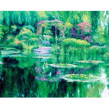 Monet's Garden Wall Mural