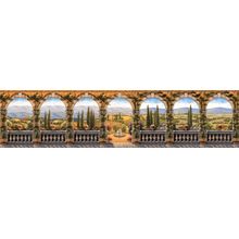 Tuscan Villa - Panoramic Mural Wallpaper