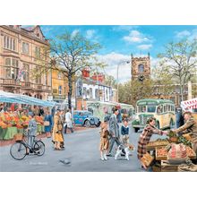 Market Day Wall Mural