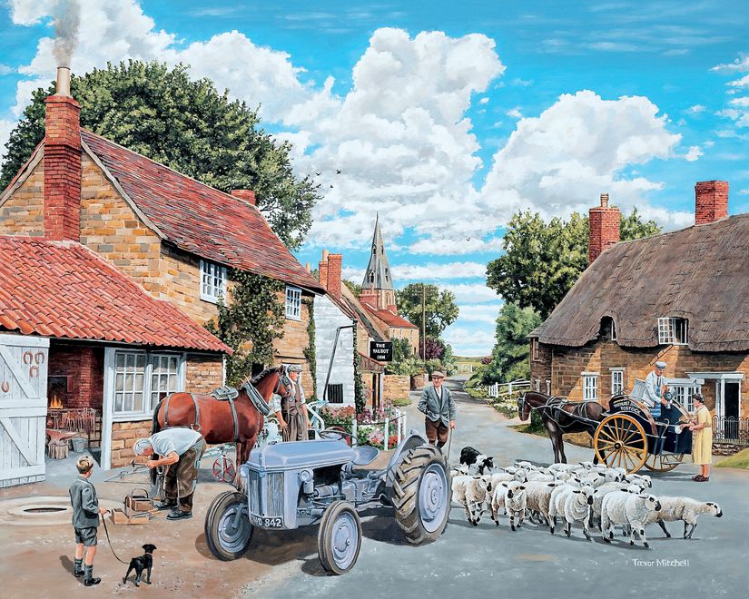 Memory-Lane-Wall-Mural