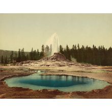 Castle Geyser, Yellowstone National Park Wall Mural
