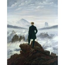 The Wanderer Above The Sea of Fog Wallpaper Mural