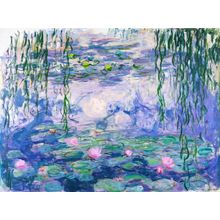 Monet Water Lilies 1916-19 Mural Wallpaper