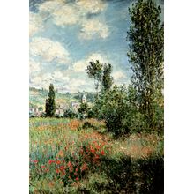 Path Through The Poppies, Ile Saint-Martin Wall Mural