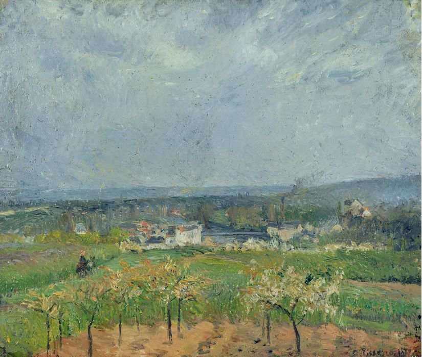 Landscape-in-Pontoise-Wall-Mural