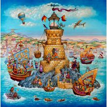 Leonardo's Light Wall Mural