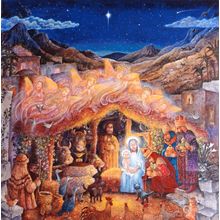 Nativity Wall Mural