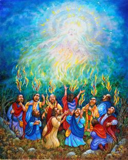 Holy-Ghost-Mural-Wallpaper