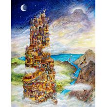 Tower Of Babel Wall Mural