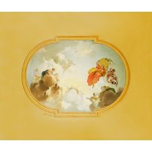 Ceiling Depicting Apotheosis-Golden Full Wall Mural