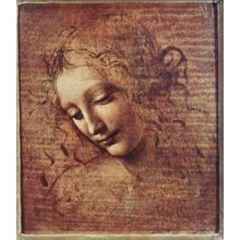 Head Of A Young Woman Wall Mural