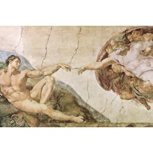The Creation Of Adam Wall Mural