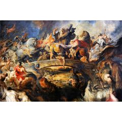 Battle of the Amazons Wall Mural
