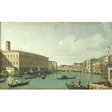 The Grand Canal From the Rialto Bridge Wall Mural