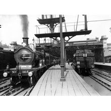 Platforms at Charing Cross Station Wall Mural