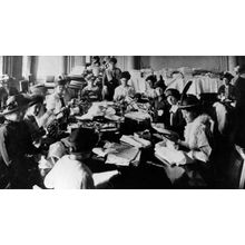 A Sewing Party At The Embassy Wall Mural
