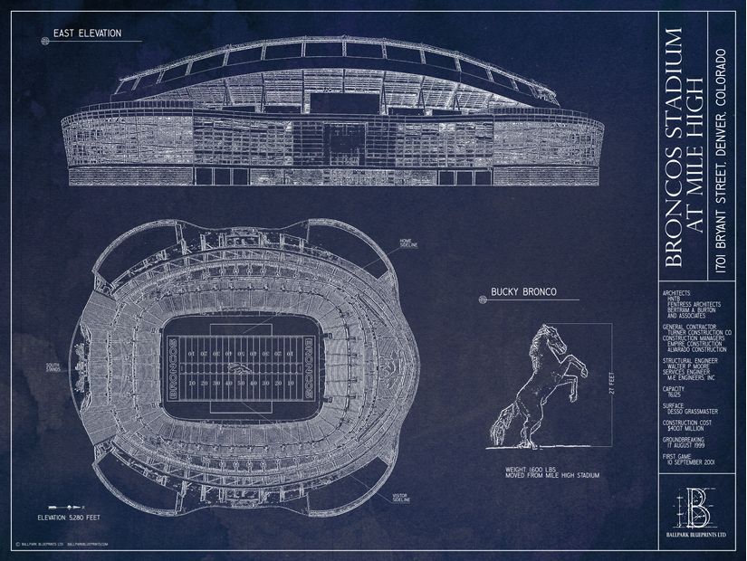 Broncos Stadium at Mile High - Fentress Architects