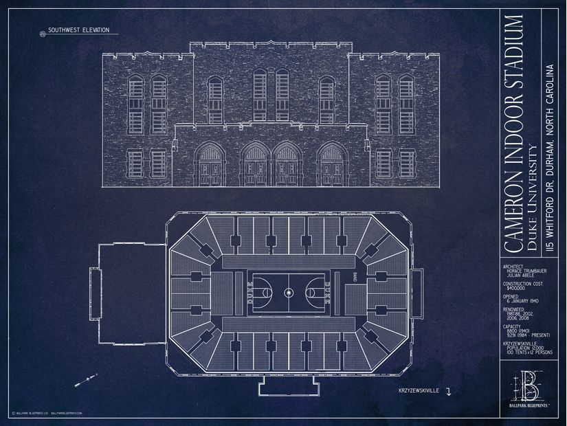 Cameron-Indoor-Stadium-Blueprint-Wall-Mural