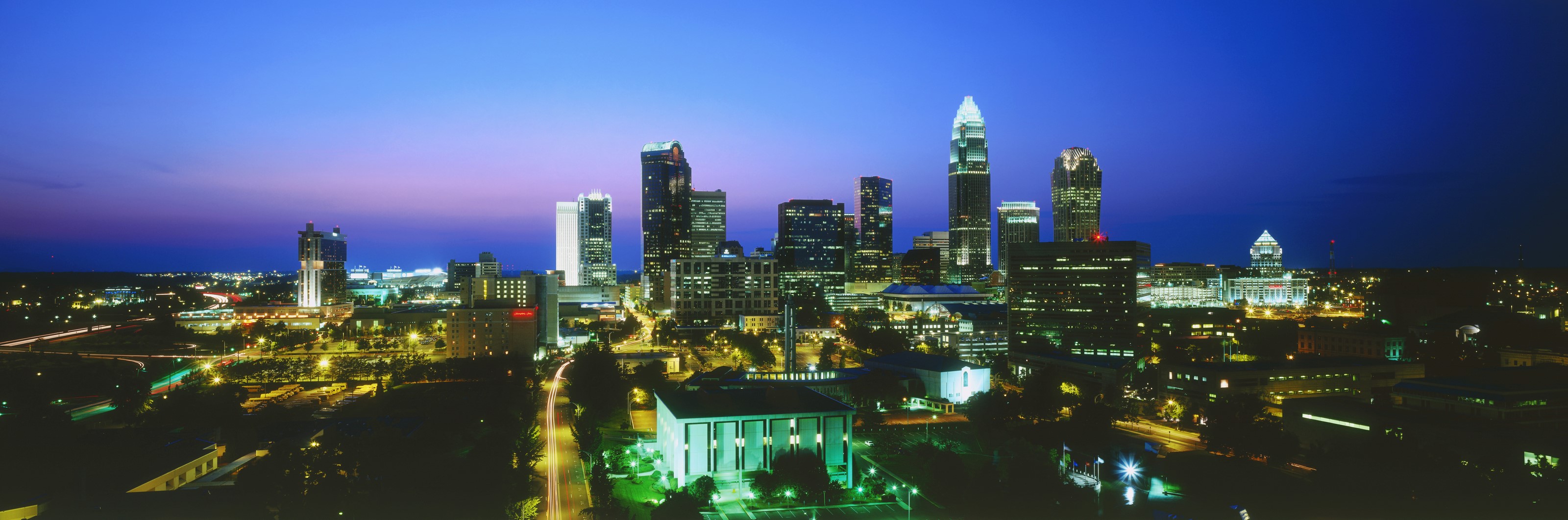 Charlotte Skyline Picture Background Images HD Pictures and Wallpaper For  Free Download  Pngtree