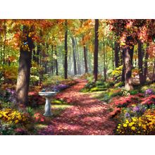 Path In The Forest Wall Mural