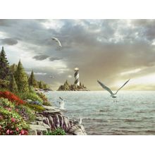 Westward Wall Mural