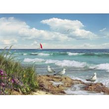 Blue Water Wall Mural