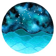 Aquarius Wall Mural